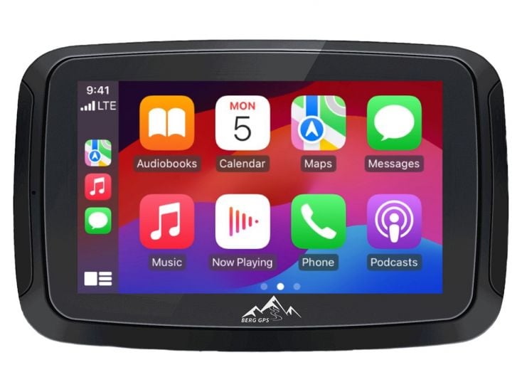 BergGPS 5-Zoll Motornavigatie met Apple Carplay & Android