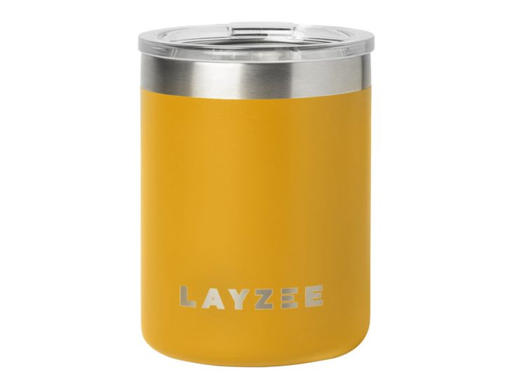 LAYZEE 330ml Edelstahl Thermobecher - Yellow