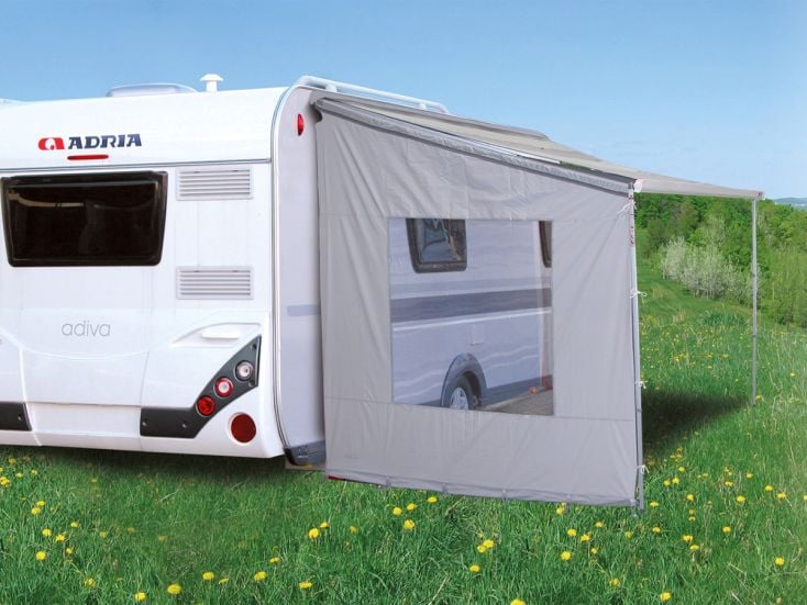 Eurotrail 212×180/230cm Wohnwagen-Seitenwand mit Fenster