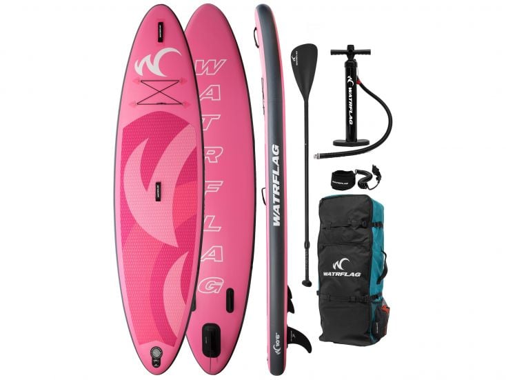 Watrflag Glide-Pink 10'6" Aufblasbares SUP Board Paket