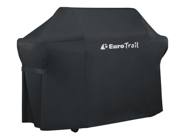 Eurotrail 130 x 45 x 107 cm Black Grillabdeckung