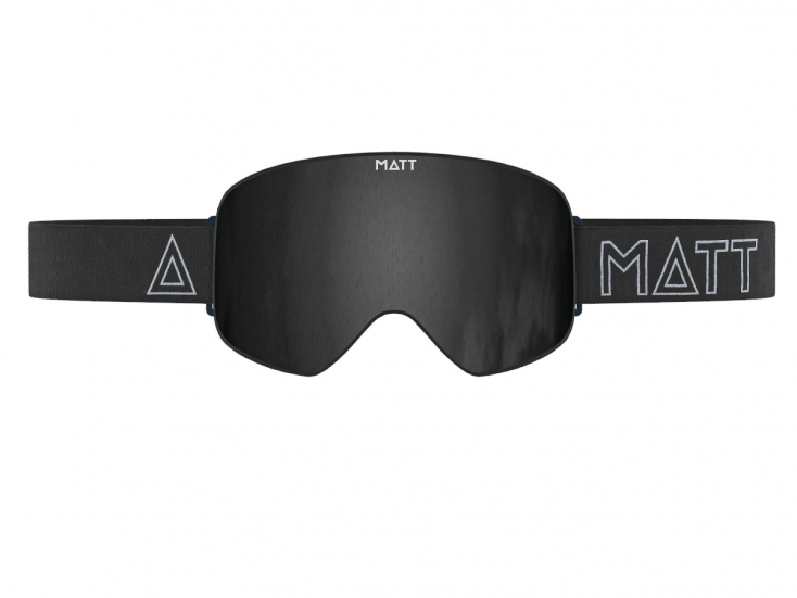 MATT Scale schwarze Skibrille