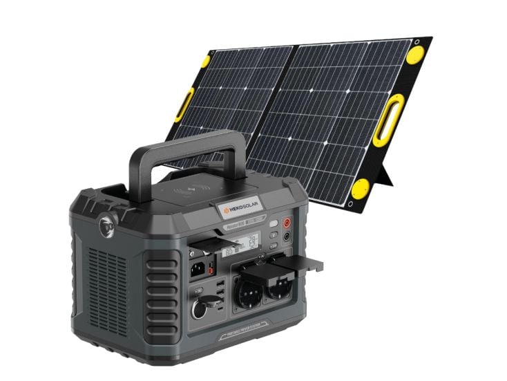 HEKO Solar Master 1000Powerstation mit 100W Solar Panel