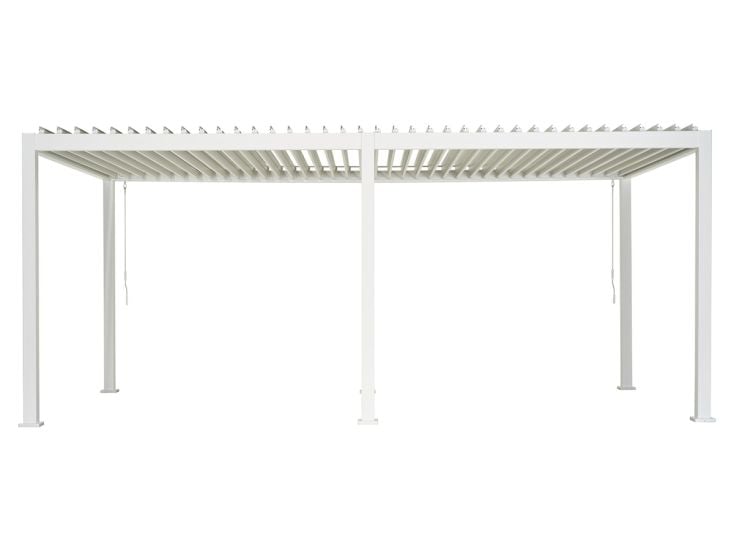 Mirador classic 300 x 600 cm weiß pergola