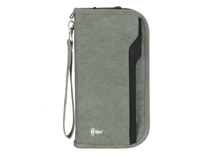 Hikr Reisebrieftasche – Reisepasshülle - Grey