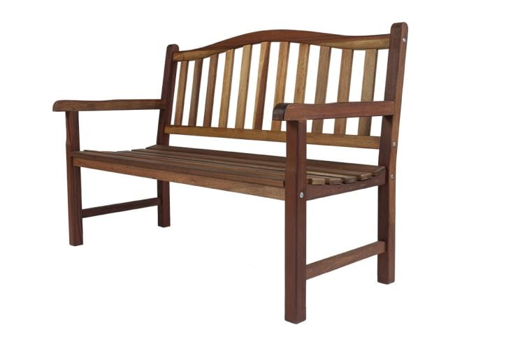 MaximaVida Rainbow 130 cm Holz Gartenbank