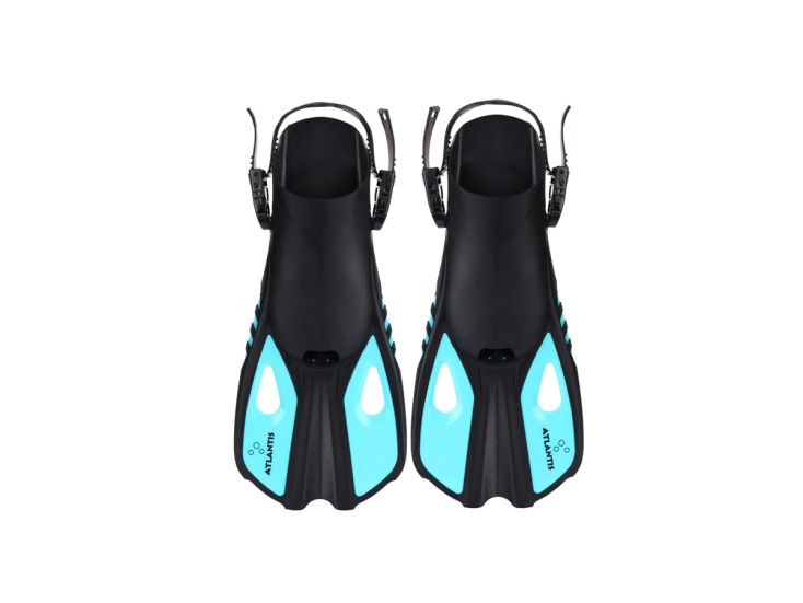 Atlantis Snapper Erwachsene Flossen - Black/Turquoise