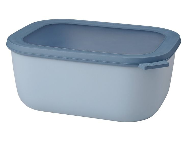 Mepal Cirqula 3000ml rechteckige Multischüssel - Light Blue