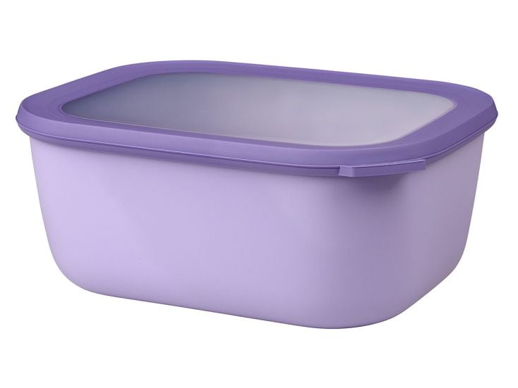 Mepal Cirqula 3000ml rechteckige Multischüssel - Fuchsia