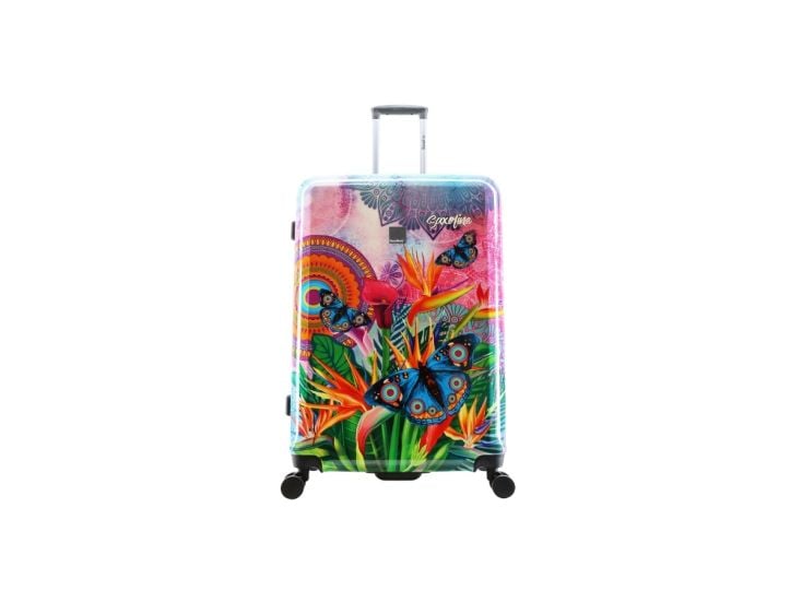 Saxoline Blue Butterfly Nature 77 cm Reisekoffer