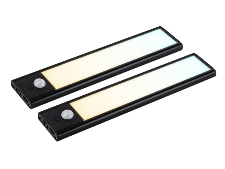 Brendz Puyo 20 cm Set von 2 Magnetischer LEDstreifen - Black