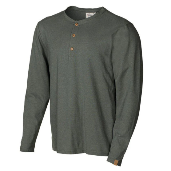 Ivanhoe GY Eje Hemp Herren Langarmshirt – Grün