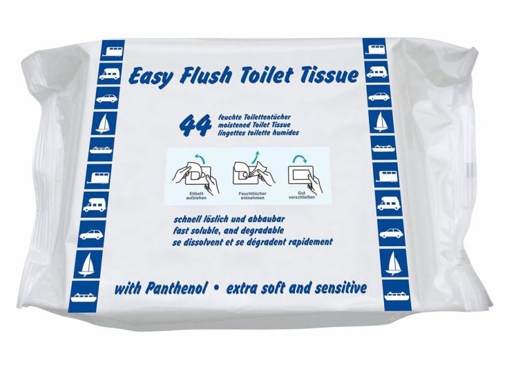 Yachticon 44 feuchte Toilettentücher – 4er Set