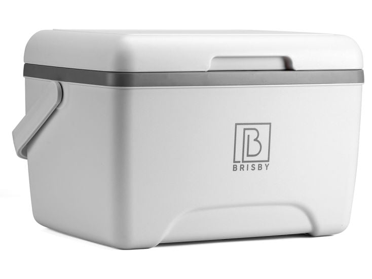 Brisby 8 Liter Kühlbox mit 2 Kühlakkus - White