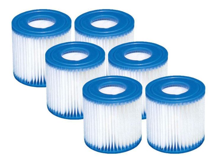 Intex Set von 6 Type H Filter Cartridges