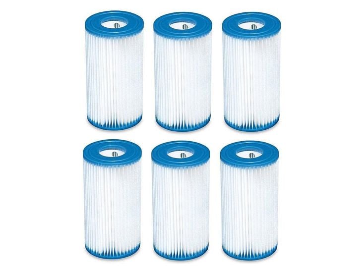 Intex Satz von 6 Typ a Filterpatronen