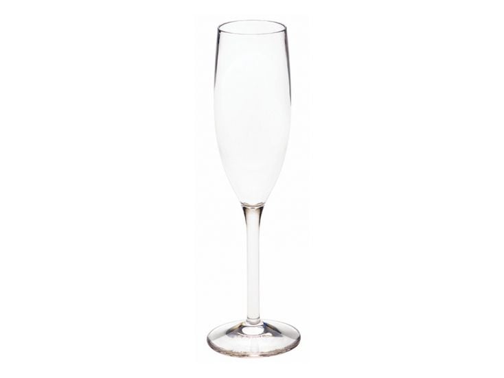 By Caryl 180 ml Set von 4 Kunsttoff Champagne Gläser