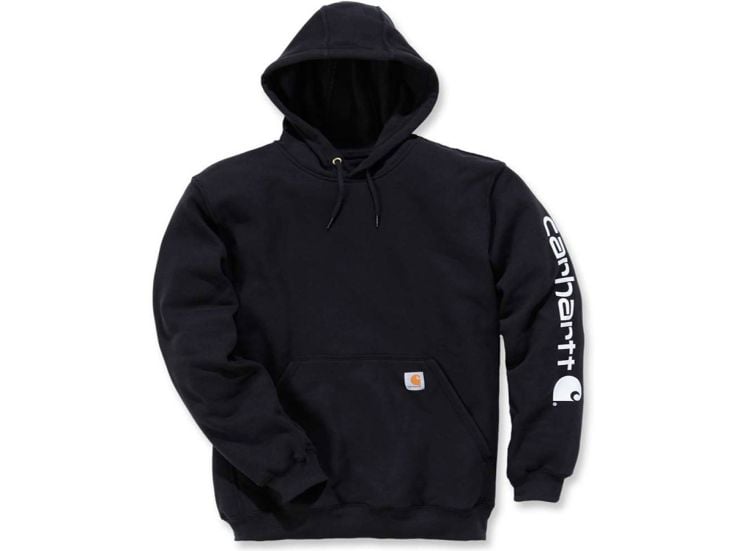 Carhartt Logo Sleeve Graphic Black Herren Sweatshirt