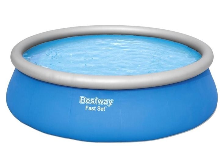 Bestway Fast Set Ø457 cm Pool mit Pumpe und Stufen