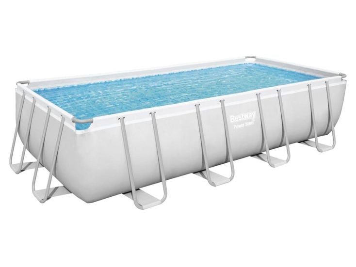 Bestway Power Steel 488x244cm Pool mit Zubehör
