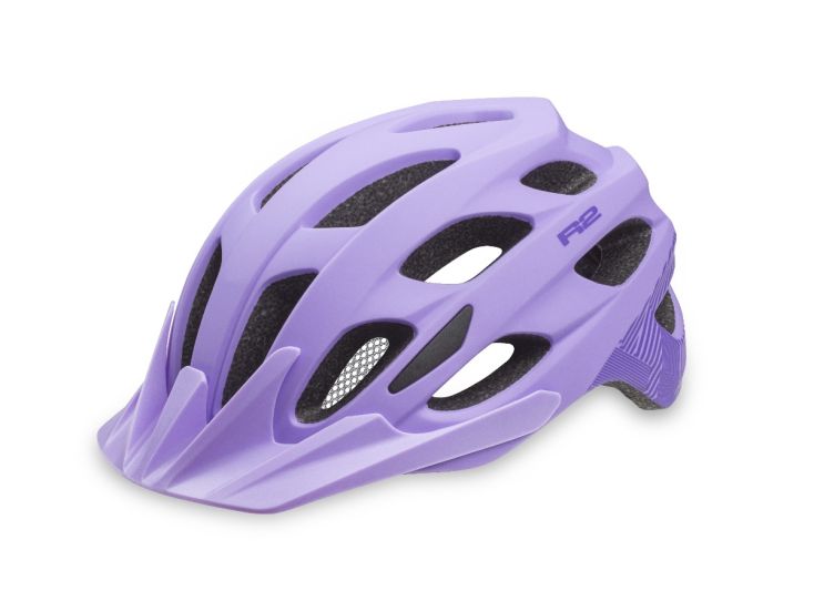 R2 Cliff Purple Fahrradhelm - Größe M