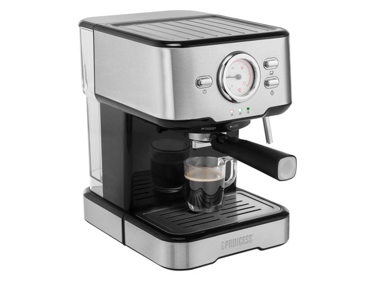 Princess 249412 Espressomaschine  Mit Milchschumer