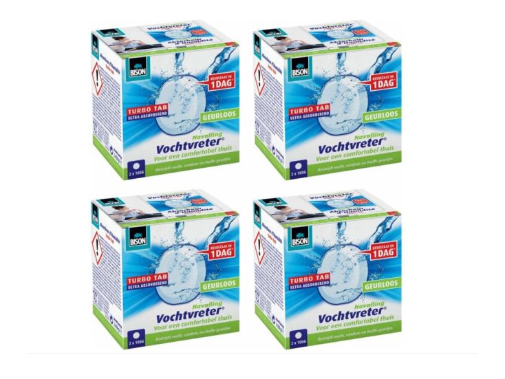 Bison 2x100 Gramm absorber Nachfüllung – 4 Stück