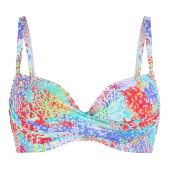 LingaDore 7207BT Coral leopard print Form Bikini
