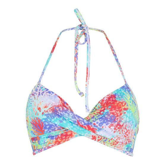 LingaDore 7207TB Coral leopard print Triangel Bikini