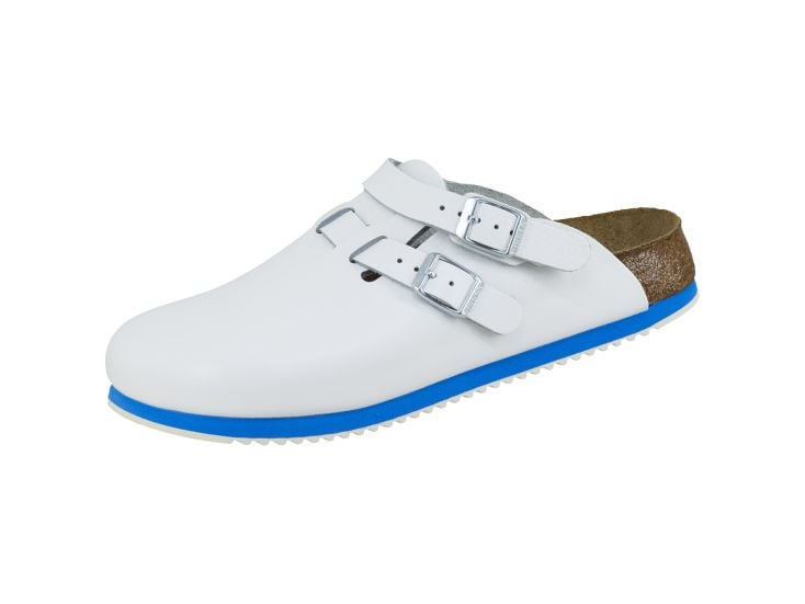 Birkenstock Kay SL Damen Pantoletten - White