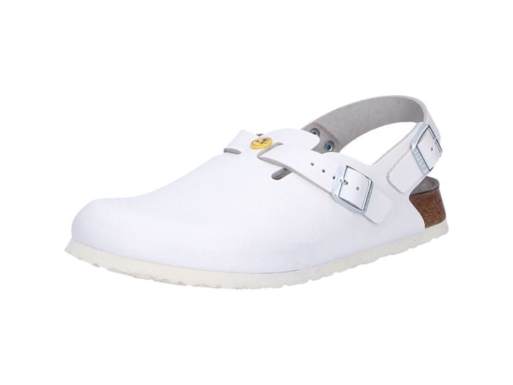 Birkenstock Tokio ESD Damen Pantoletten - White