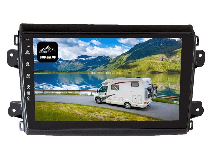 BergGPS FD-9000-F8 - 9-Zoll Fiat Ducato -Wohnmobil-Navigatie