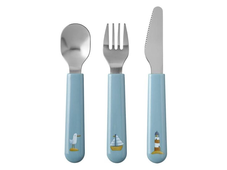 Mepal Mio 3-teilig Kinderbesteck-Set - Sailors Bay