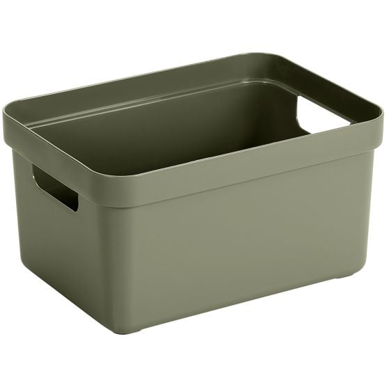 Sunware Sigma home 13 Liter Aufbewahrungsbox - Dark Green
