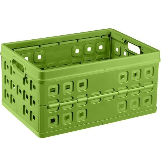 Sunware Square 46 Liter Klappbox - Green