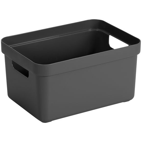 Sunware Sigma home 13 Liter Aufbewahrungsbox - Anthracite