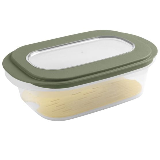 Sunware Sigma home Käsedose mit Tablett - Green