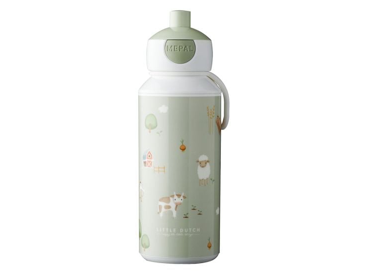 Mepal Pop-up Campus 400 ml Trinkflasche - Little Farm