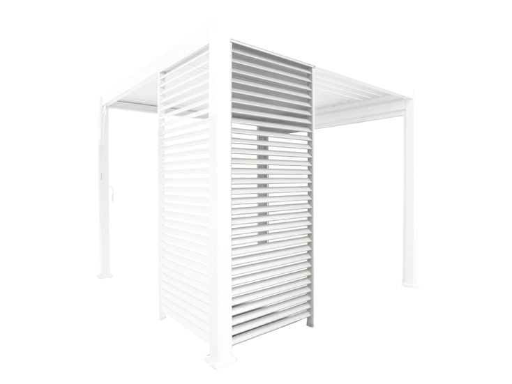 Novum Orion 300 Louvre Shutter Jalousiepaneel - White