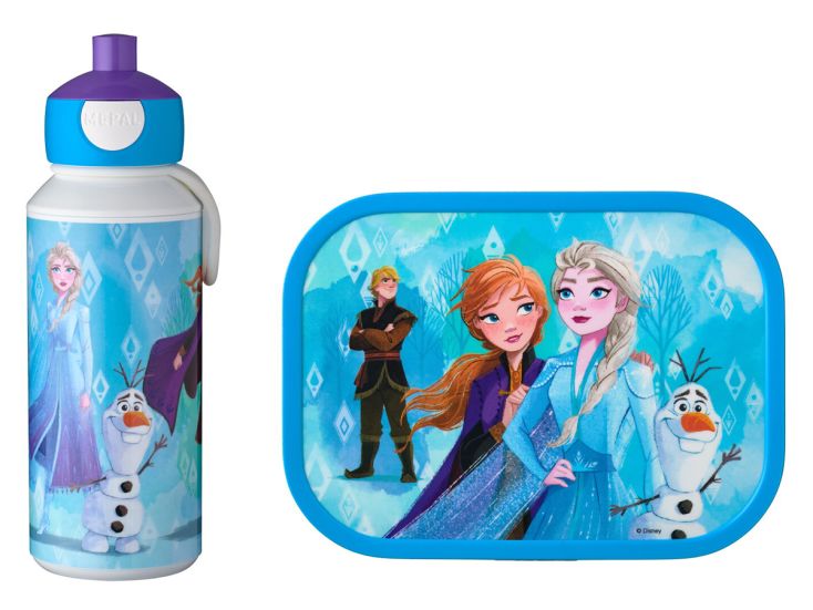 Mepal Campus Pop-up Trinkflasche mit Brotdose - Frozen II