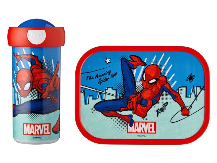 Mepal Campus Verschlussbecher mit Brotdose - Spiderman
