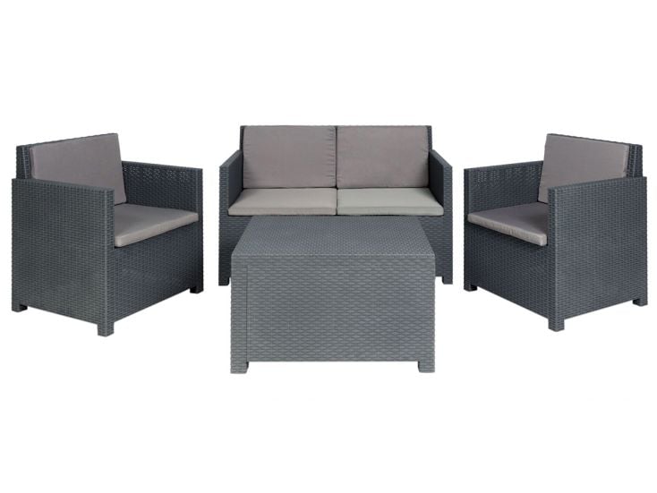 Toomax Aurelia 4-Personen loungeset - Anthracite