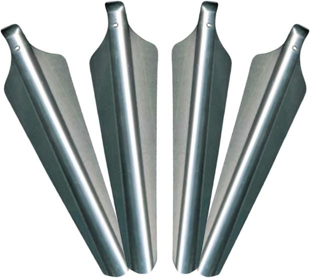 Norskskin 4 x Aluminium Schnee- und Sandheringe
