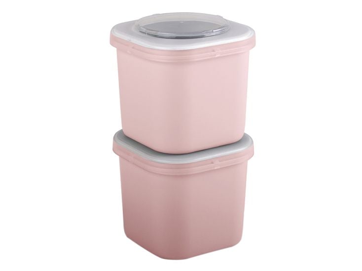 Sigma home Food to go Set vaon 2 Lunchboxen - Pink