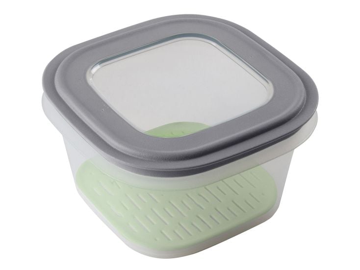 Sunware Sigma home 1,8 Liter Frischhaltedose mit Tray - Grey