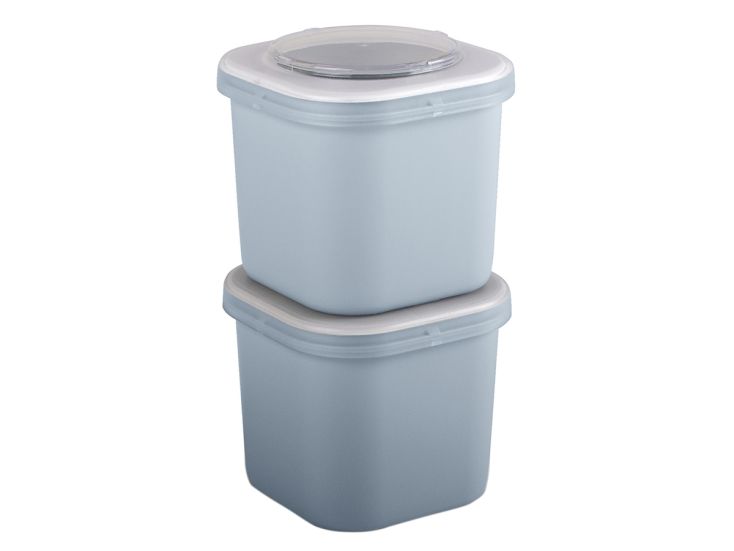 Sunware Sigma home Food to go Set von 2 Lunchboxen - Blue