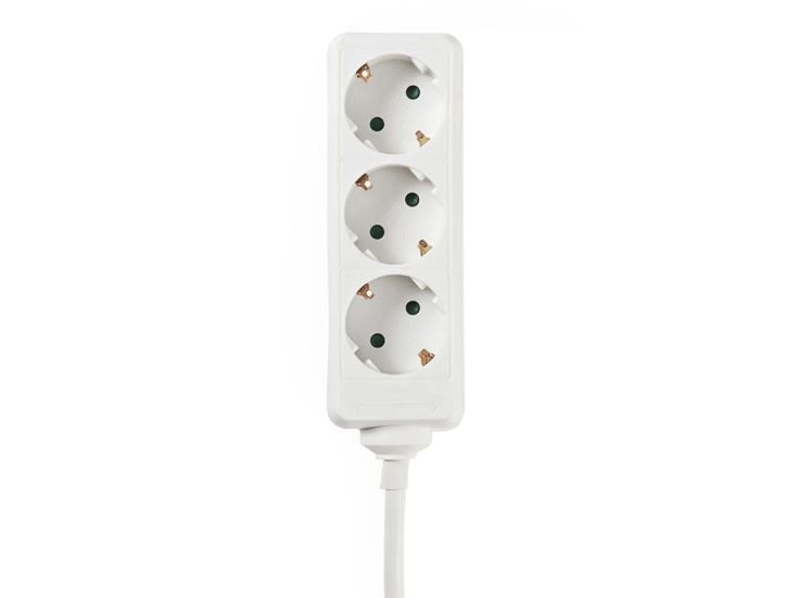 Nedis EXSO330F1WT 3-Wege-steckdose - 3 Meter