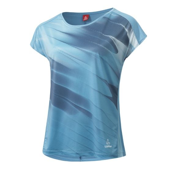 Loeffler Fairdust blaues Damen-Radsportshirt