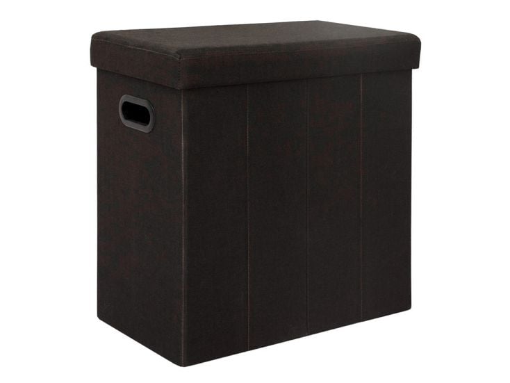 DuneDesign 70 Liter Wäschekorb - Black