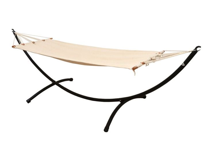 AMANKA 300 cm Outdoor Hängematte mit Gestell - Beige